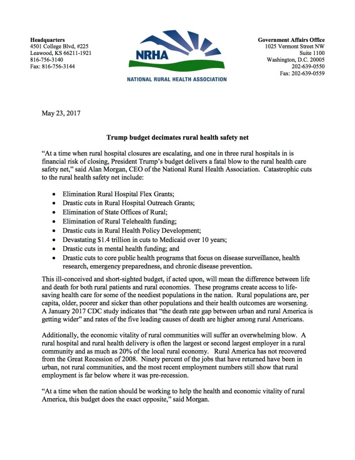 NRHA-Release-Trump-budget-reaction-May-2017